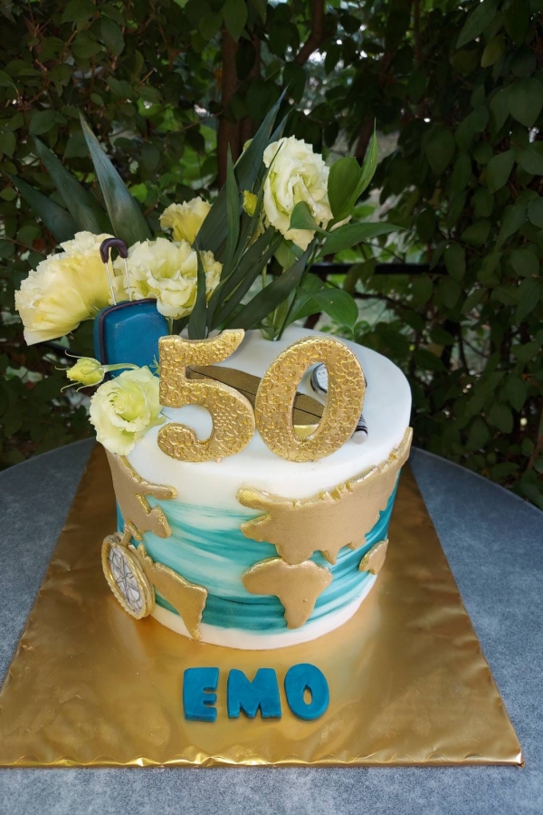 Торта за 50 год юбилей