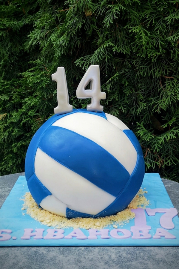 Торта Плажен волейбол