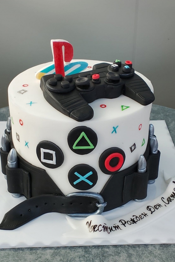 Торта Playstation