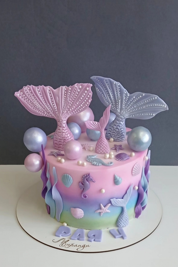 Торта Опашки на русалки