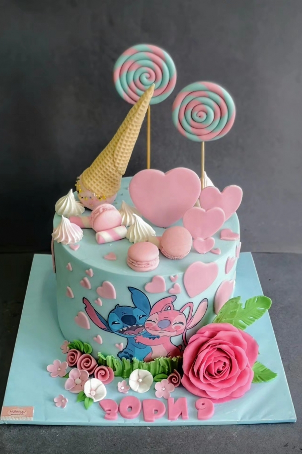 Торта Стич и Ейнджъл