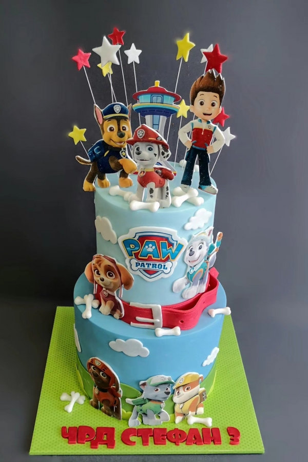 ТОРТА PAW PATROL
