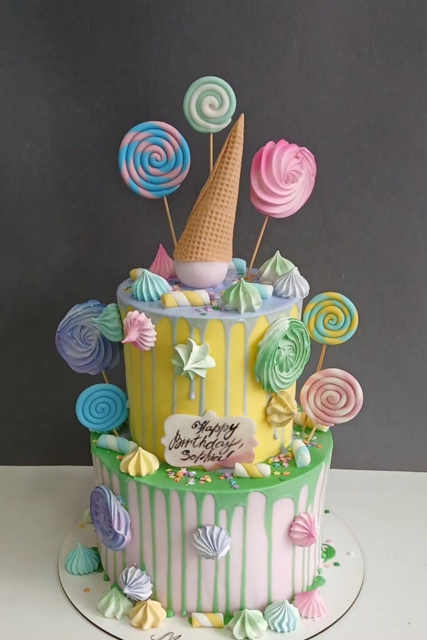 Торта Близалки и целувки