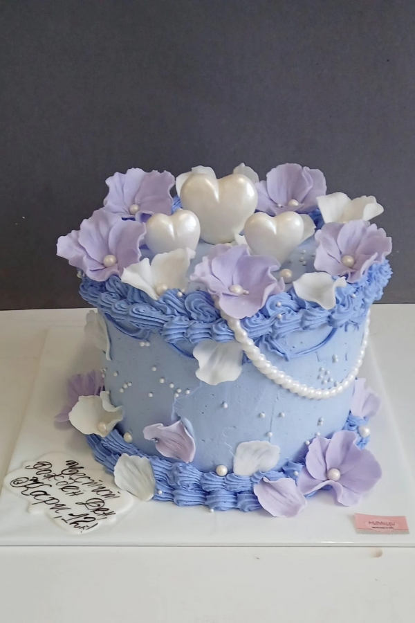 Торта Перлени сърца