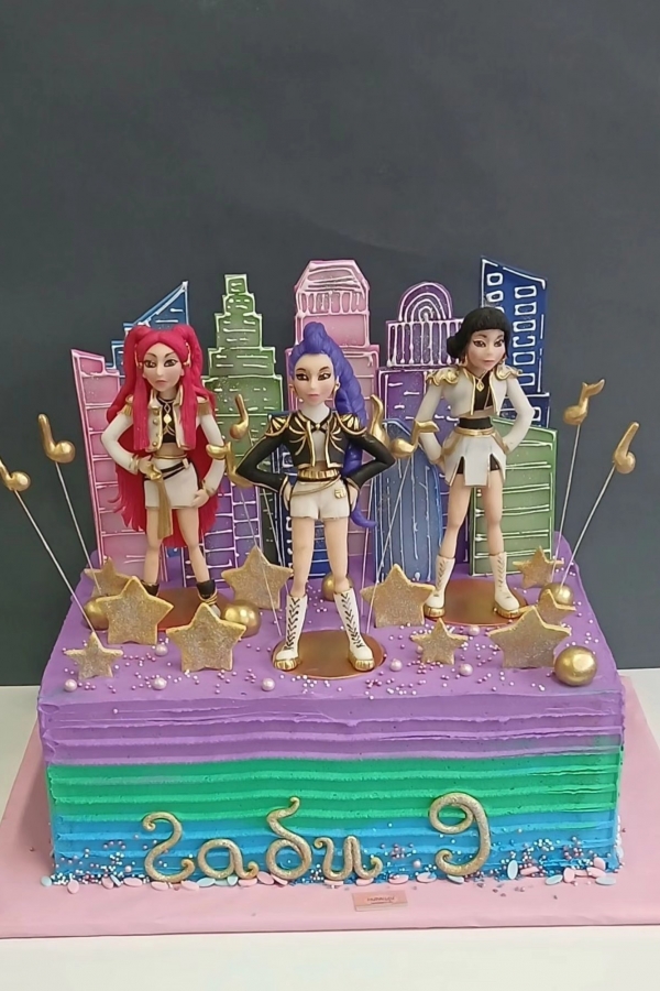 Торта KPop Demon Hunters