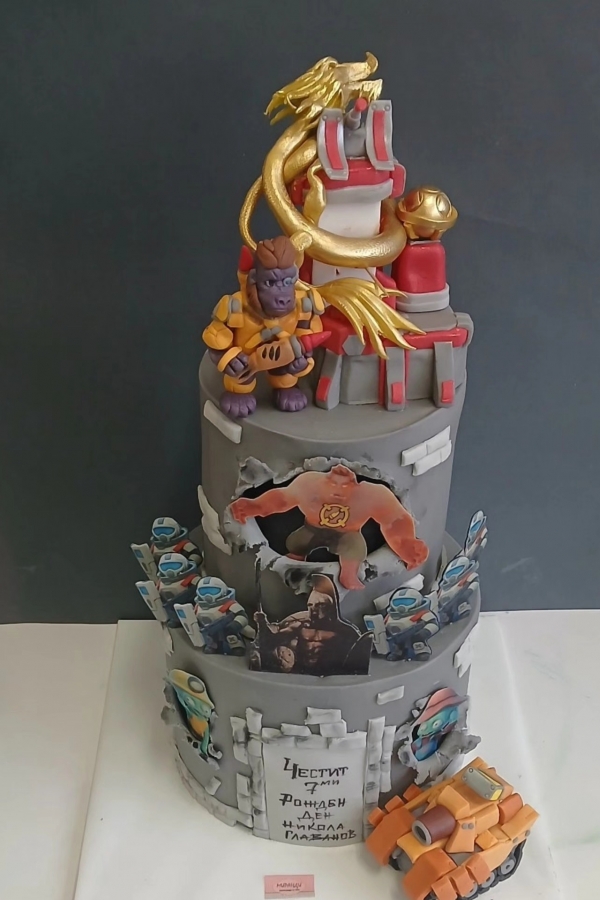 Торта Златен Змей