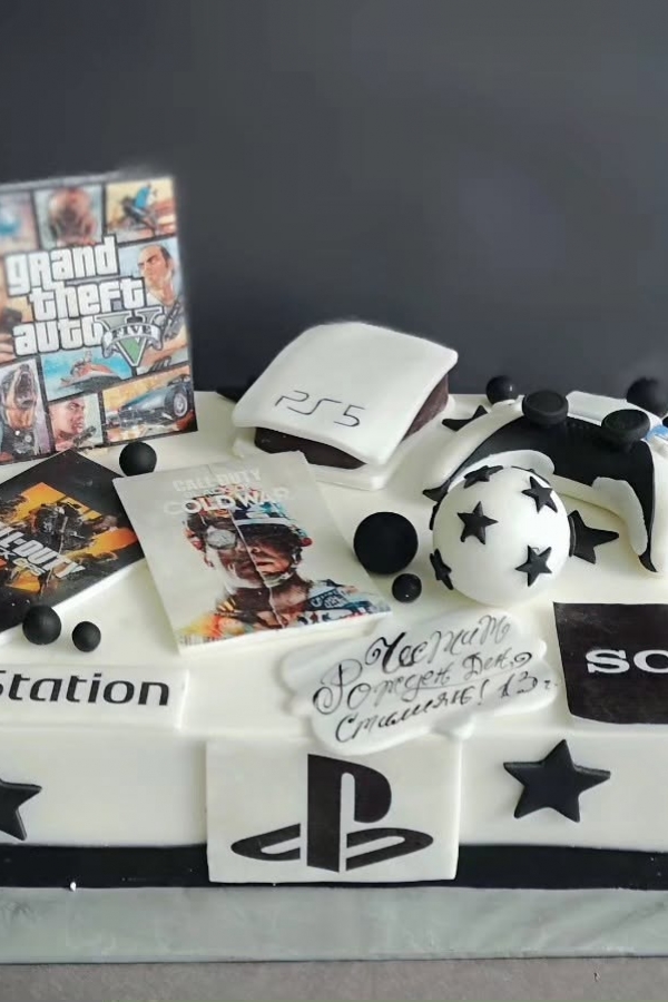 Торта Play station за момче
