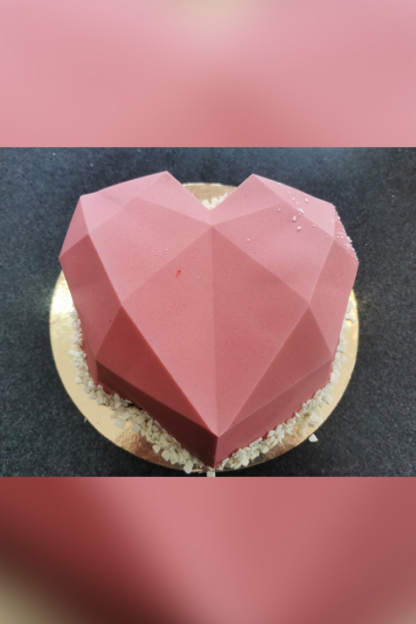 Торта Розово сърце